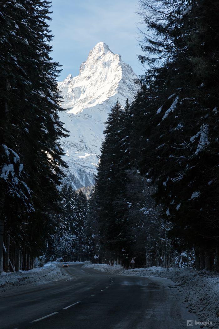 Mount Belalakaya - Caucasian Matterhorn - My, Caucasus, The mountains, Vertex, Nature, Landscape, The photo, Dombay, Tourism