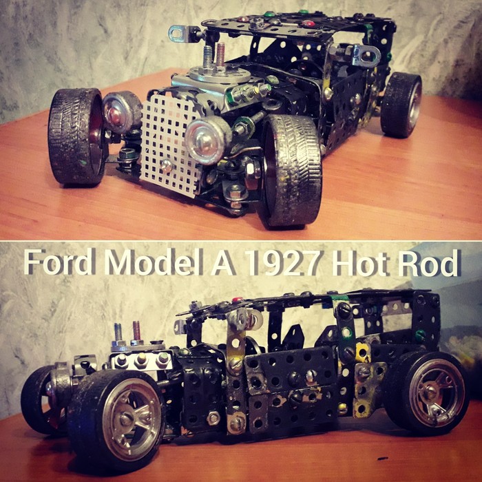 Ford 1927 hot rod under construction - My, Hotrod, Ford, Custom, Homemade, Scale model, Retro car, Auto, Car, Ford, Customization