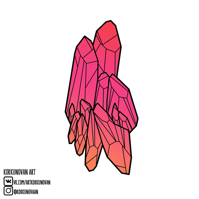 Кристаллы | Пикабу