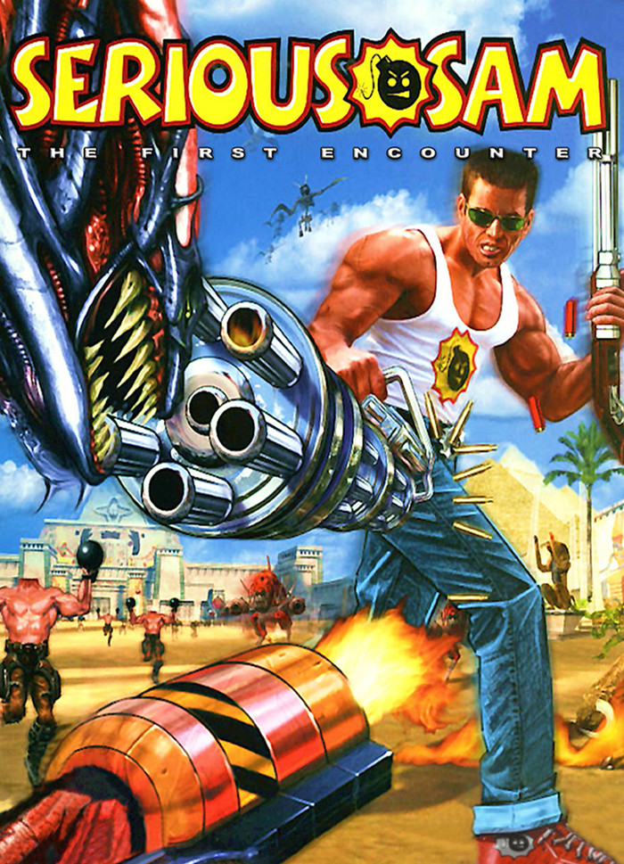 Serious Sam's first poster predicted VR gameplay - Serious sam, Gamers, Games, Retro Games, Video