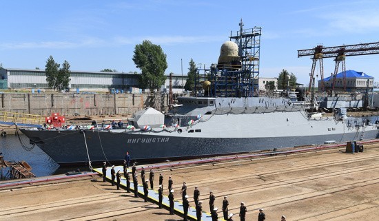 The newest small missile ship Ingushetia began testing in the Black Sea - Ingushetia, Navy, Crimea, Black Sea, Black Sea Fleet, Fleet, Army