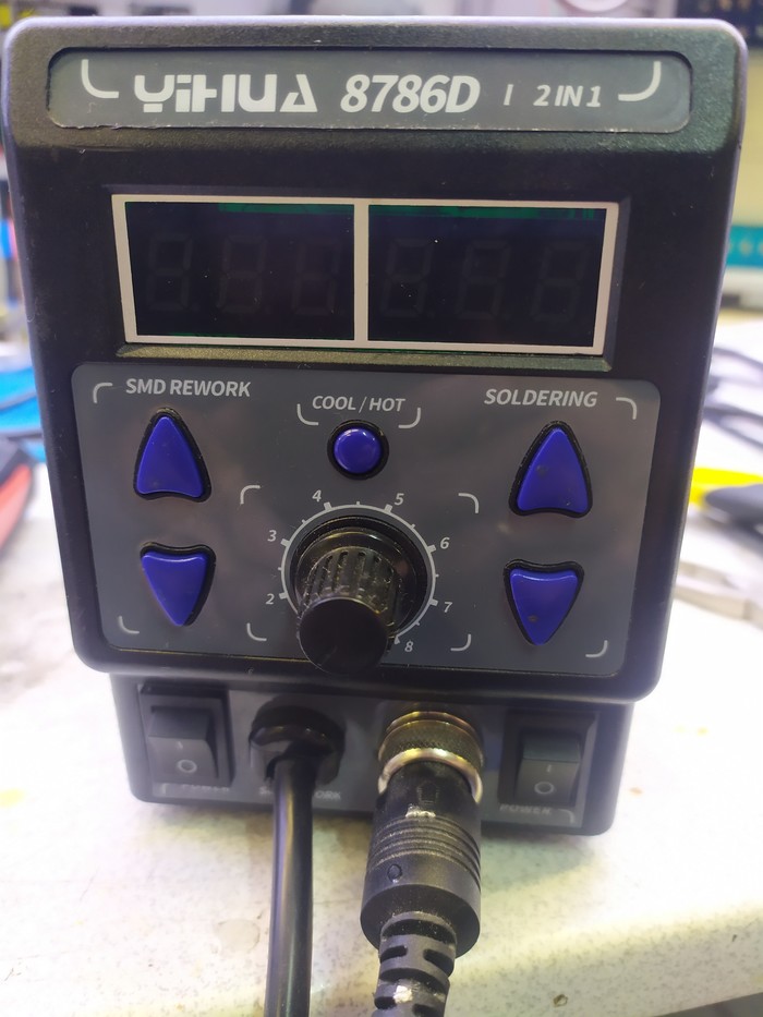 Yihua8786 soldering station repair - Repair of equipment, Electronics, Soldering Station, Longpost