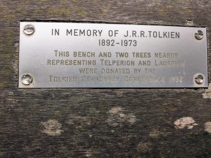 Sign in University Park, Oxford. - Lord of the Rings, Tolkien, , Valinor, The silmarillion