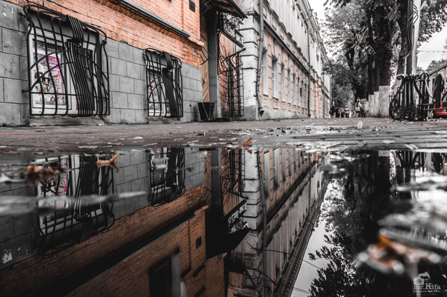 My Ryazan - My, Ryazan, Sony, Reflection, The street, Longpost