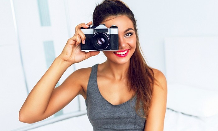 С фотокамерой Девушки, Фотограф, Фотокамера, Фотография, Длиннопост