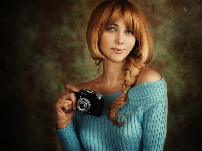 С фотокамерой Девушки, Фотограф, Фотокамера, Фотография, Длиннопост