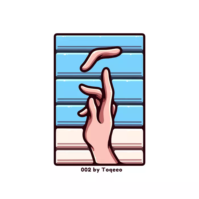 Fifth finger - My, Art, Hand, Fingers, Clip Studio Paint, Drawing, Digital drawing