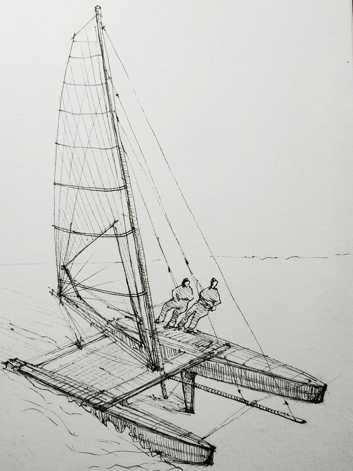 Yachting. Formula 20. , , F20, , Inktober