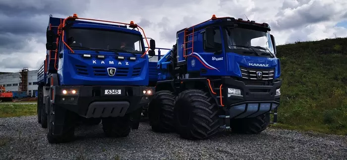 KAMAZ-Arctic 8x8 - the second truck from the family of Arctic all-terrain vehicles - Kamaz, KAMAZ-Arktika, All-terrain vehicle, 8x8, Automotive industry, Development of, Longpost