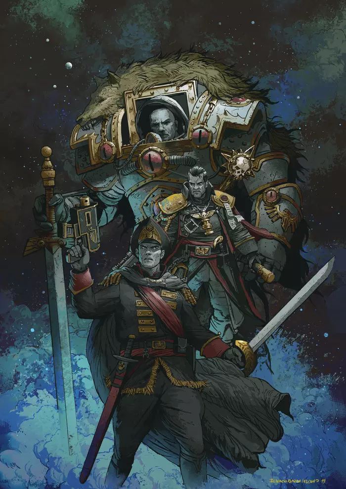 Lord of the Dark Millennium - Art, Fantasy, Warhammer 40k, Ignacio Bazan Lazcano