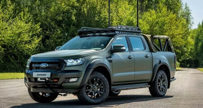 Pickup Ford Ranger turned into an army armored car - Ford, Ford ranger, Pickup, Longpost, Ford