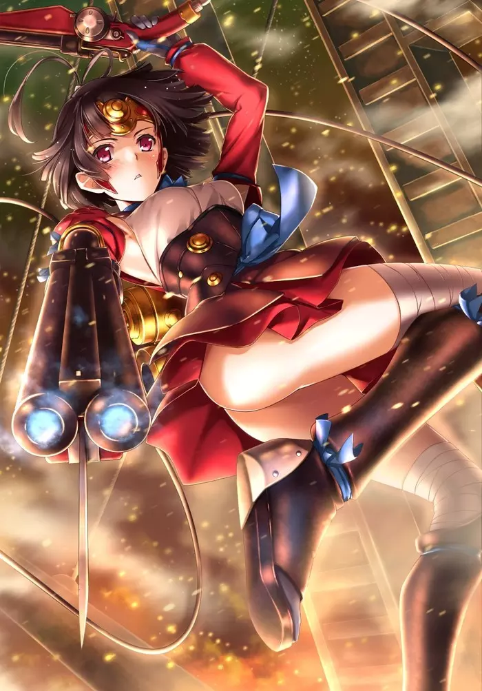 Безымянная. - Аниме, Koutetsujou no kabaneri, Anime Art, Mumei