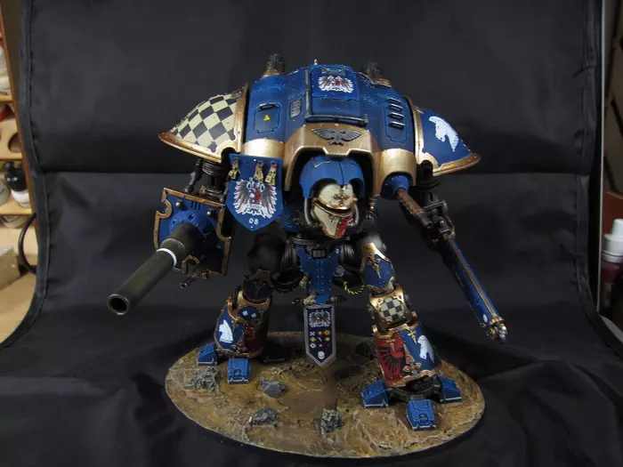 Imperial Knight Paladin - My, Warhammer 40k, Imperial knight, Paladin, Wh miniatures, , Longpost