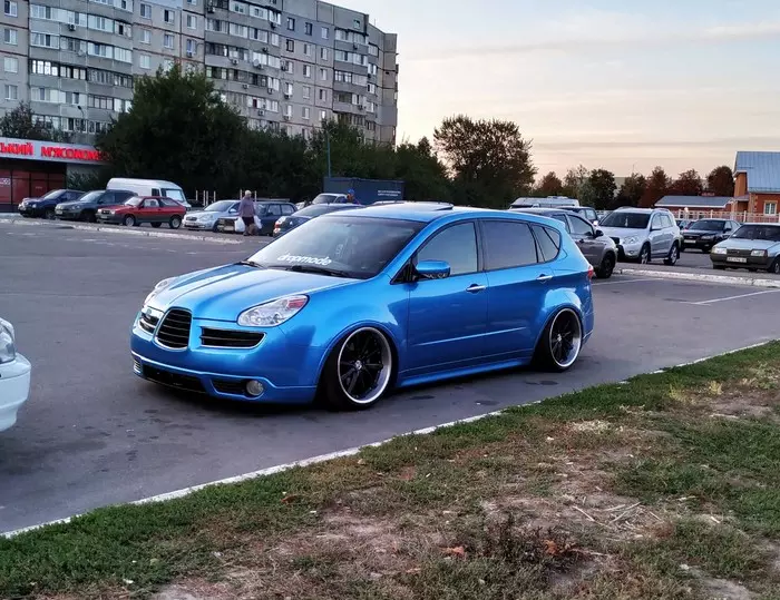 SUV - My, Subaru, Auto, SUV, Kharkov, Lowrider