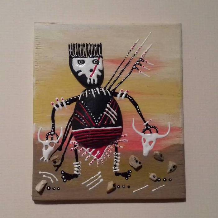 The Natives (Exclusive) Skull Hunter - My, A rock, Acrylic, Dam, Fantasy, Exclusive, Natives