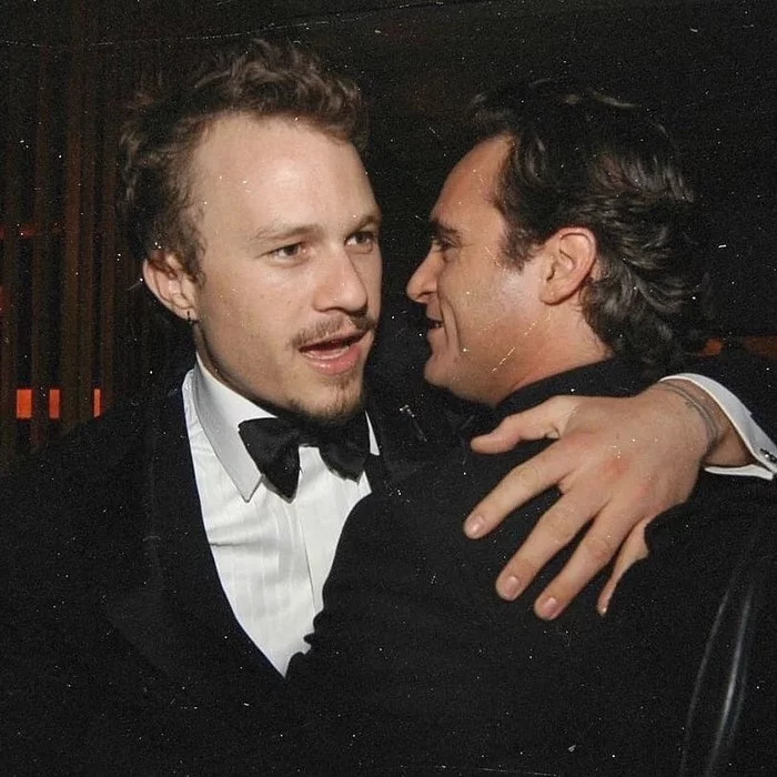 Two Jokers. - Heath Ledger, Joaquin Phoenix, Joker, Oscar, The photo