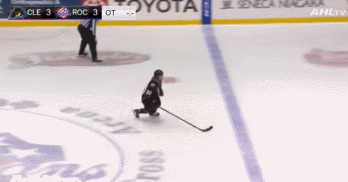 Sleight of hand and no fraud - Sport, Hockey, Ahl, Bullitt, Trick, GIF