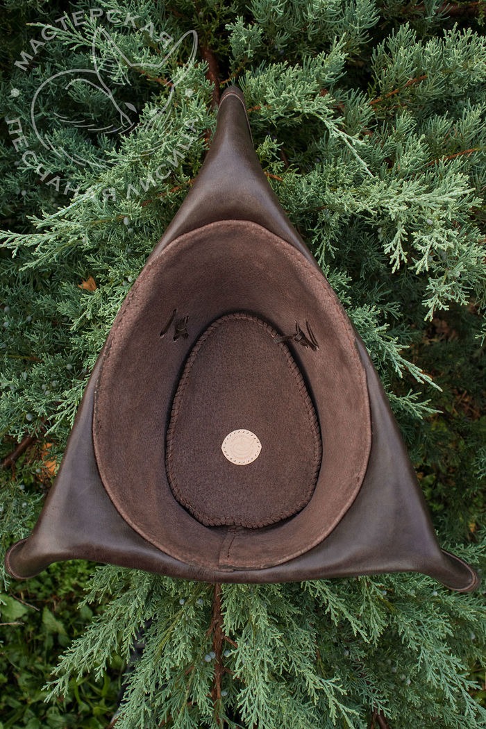 Треуголка для йо-хо-хо! Ручная работа, Шляпа, Кожа, Своими руками, Длиннопост, Треуголка, Рукоделие без процесса