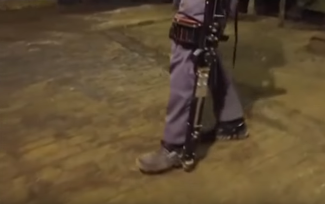 It won’t be said by night, but in Russia an industrial exoskeleton is currently being tested and fine-tuned. - Russia, Exoskeleton, Hard labour, Longpost