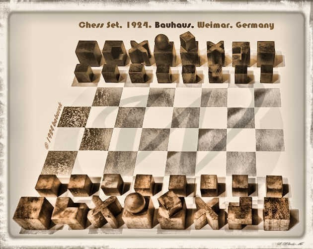 Шахматы Баухаус Шахматы, Факты, Интересное