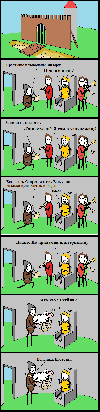 Feudal - My, CynicMansion, Comics, Longpost, Mat