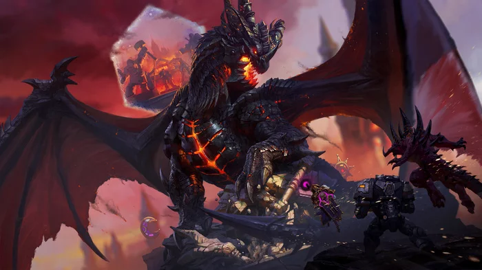 Deathwing, tremble before his might! - HOTS, MOBA, Warcraft, Deathwing, Video, Longpost