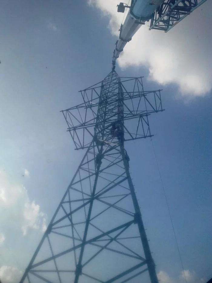 Truck crane operator (truck crane operator).Choice of profession - My, Crane operator, Tap, Work, Technics, Building, Longpost