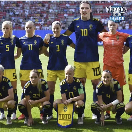 New player for the Swedish women's national football team - Football, National team, Sweden, Its a trap!, Joke, Humor, Zlatan Ibrahimovic