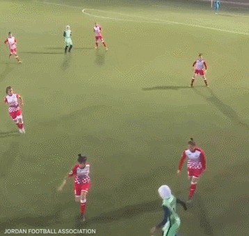 Спортивное уважение Женский футбол, Хиджаб, Уважение, Гифка