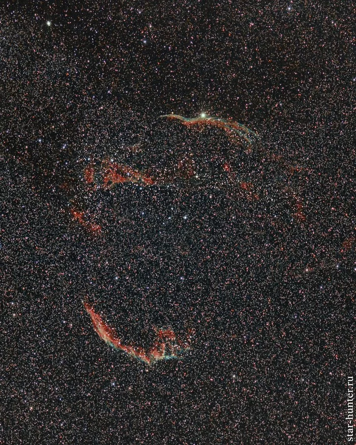 Veil Nebula, September 2, 2019. - My, Nebula, Astrophoto, Astronomy, Space, Starhunter, Supseh