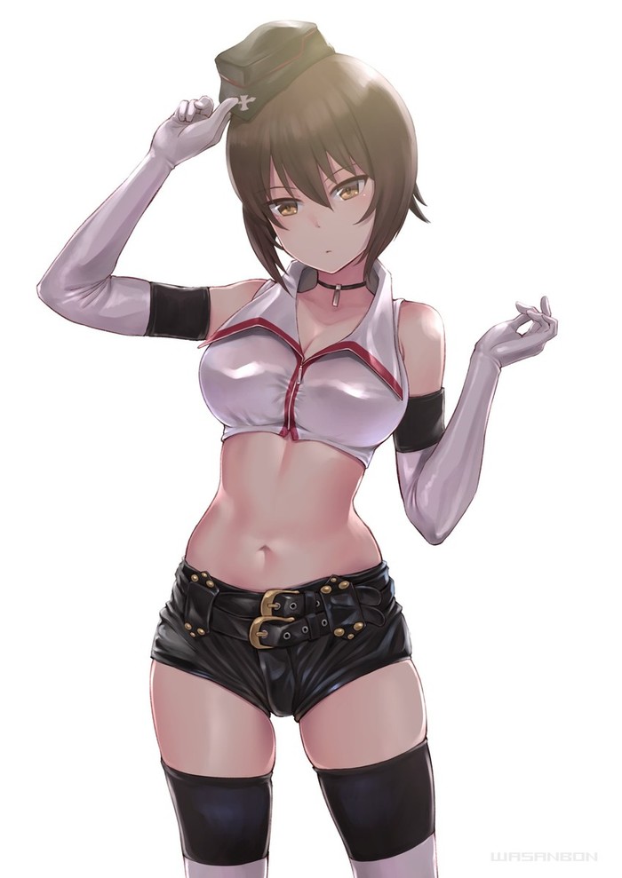 Nishizumi Maho Girls und Panzer, Nishizumi maho, Anime Art, , 