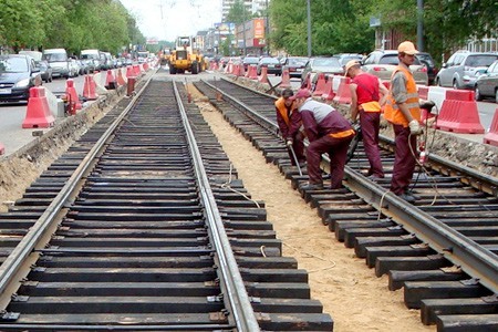 About the sore point: Tverskaya tram - My, Tram, Tver, Rails, Sleepers, Rudenya, Russian roads, Longpost