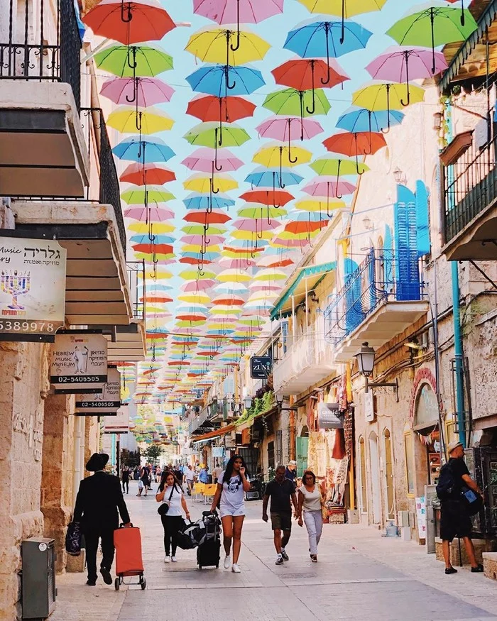 Umbrellas in Israel - Israel, Umbrella