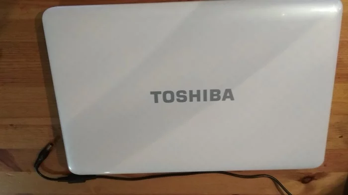 Toshiba Satellite L755-1FK laptop repair - My, Repair, Notebook, Toshiba, Black and white, Longpost
