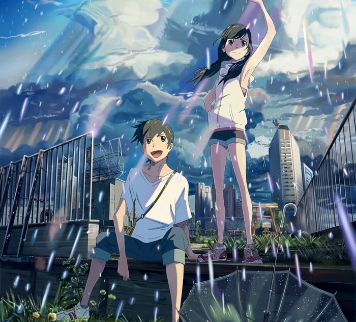 Child of the weather - My, Anime, Movies, Makoto Shinkai, Tenki No ko