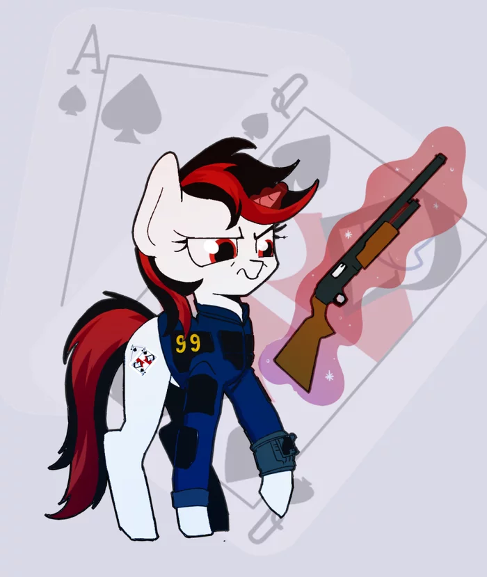 Blackjack - My little pony, MLP Blackjack, Fallout: Equestria