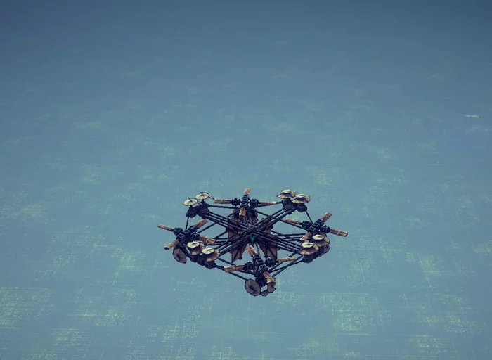 Quadcopter besiege - My, Besiege, Games