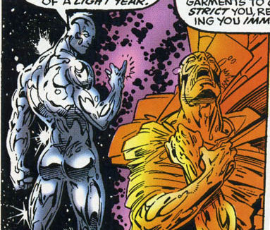 Superhero Powers: Silver Surfer - My, Superheroes, Antiheroes, Marvel, Silver Surfer, Comics-Canon, Longpost