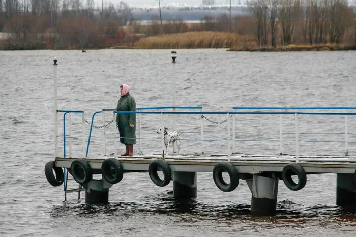 Pending... - The photo, On the river, Shore, Berth