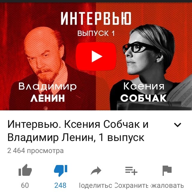 Вот и очередное дно. - Собчак, Ленин, Интервью, Дно, ТВ3