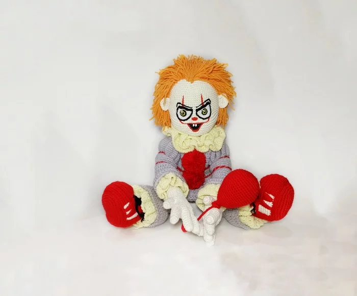Pennywise - Knitted toys, Amigurumi, Pennywise, My