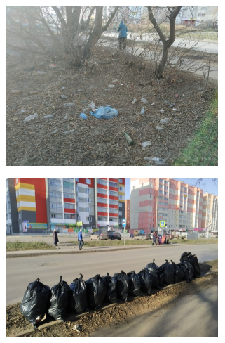 Cleared 1000 sq. m of debris. meters in Kopeysk. - My, Chistoman, Garbage, Raid, Cleaning, Saturday clean-up, Courtyard