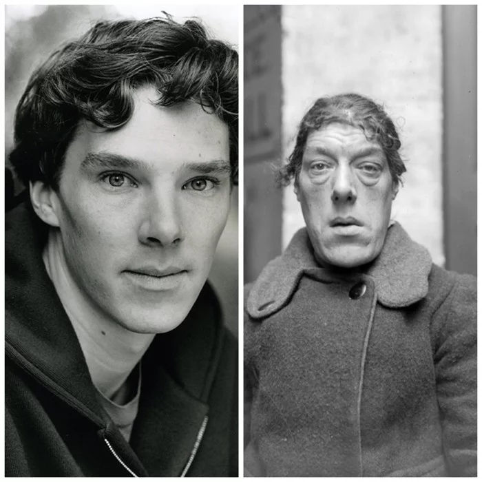 Cumberbatch in Russia - My, Collage, Benedict Cumberbatch, Alcoholism