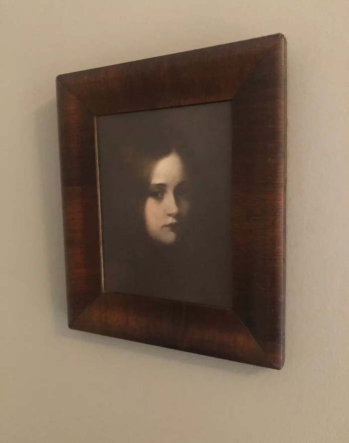 Help me find out the artist's name - Painting, Art, Portrait, Longpost