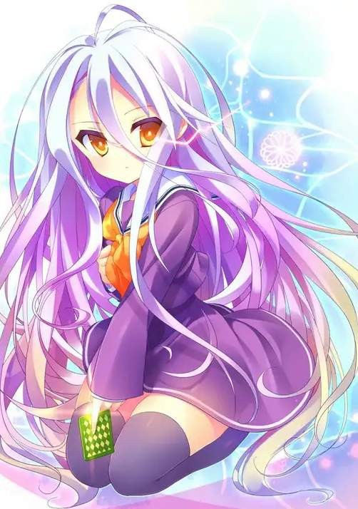 Shiro - Anime art, Art, No game no life, Loli, A selection, Longpost, Shiro (No Game No Life)