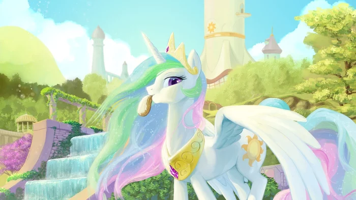 Вкусняшка - My Little Pony, Princess Celestia, Pencilsponyforge