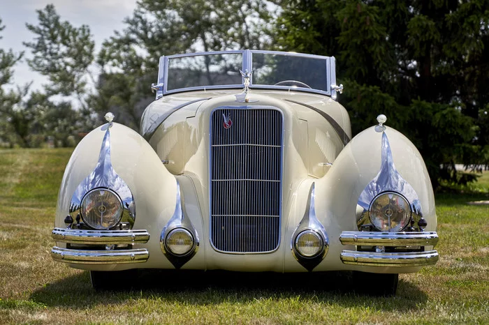 1937 Cadillac V16 Hartmann cabriolet with space design - Caddilac, Auto, Mafia The City of Lost Heaven, Longpost