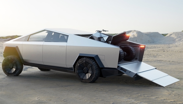 Оригинал и жалкая подделка! Электромобиль, Tesla, Илон Маск, Длиннопост, Tesla Cybertruck