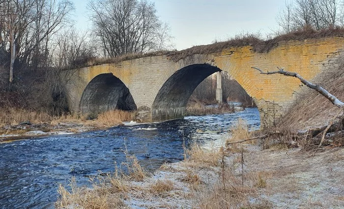 Arched in Leningrad region - My, The photo, Bridge, Leningrad region