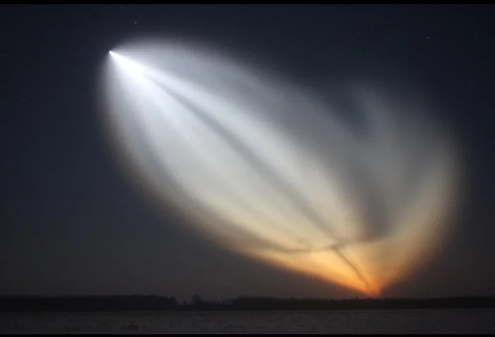 Launch of the launch vehicle - Cosmodrome, Rocket union, The photo